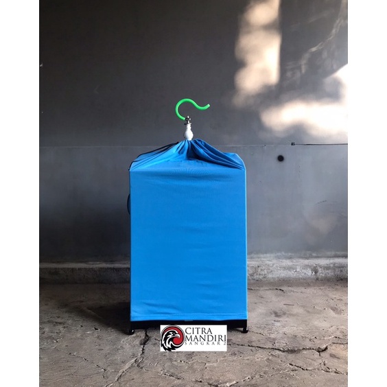 KODE Q88I Krodong Kerodong Lomba Tebal Sangkar Kandang Burung Kotak No 1 Ukuran 4 cm x 45 cm