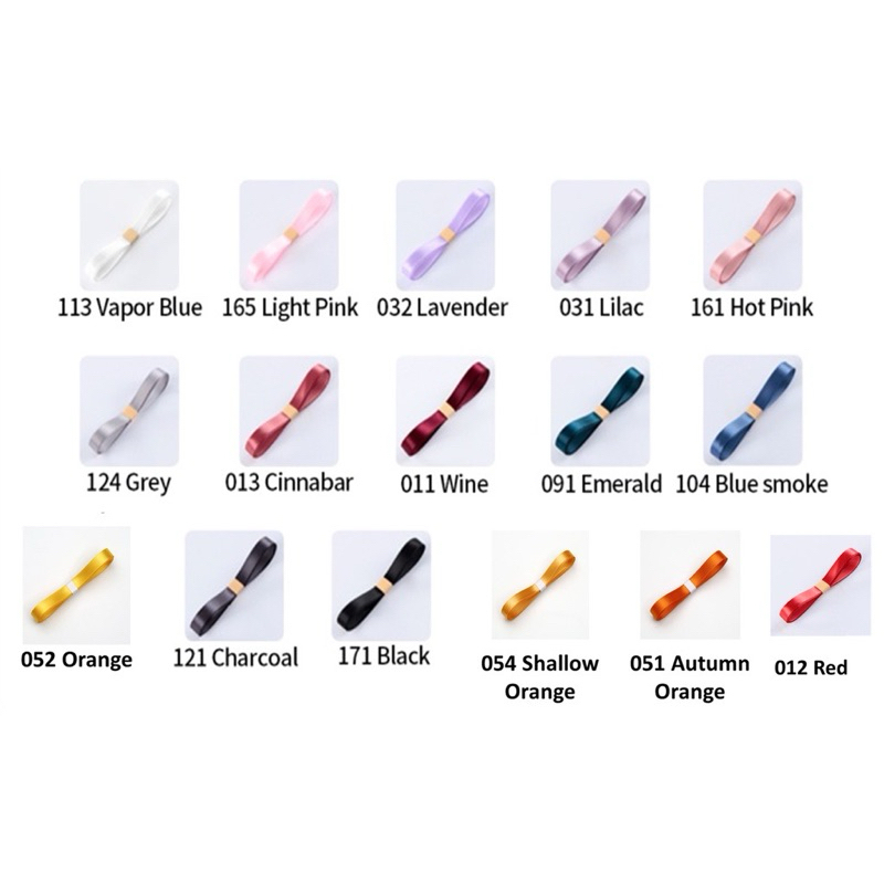 

pita satin import premium uk 1 cm || ecer permeter