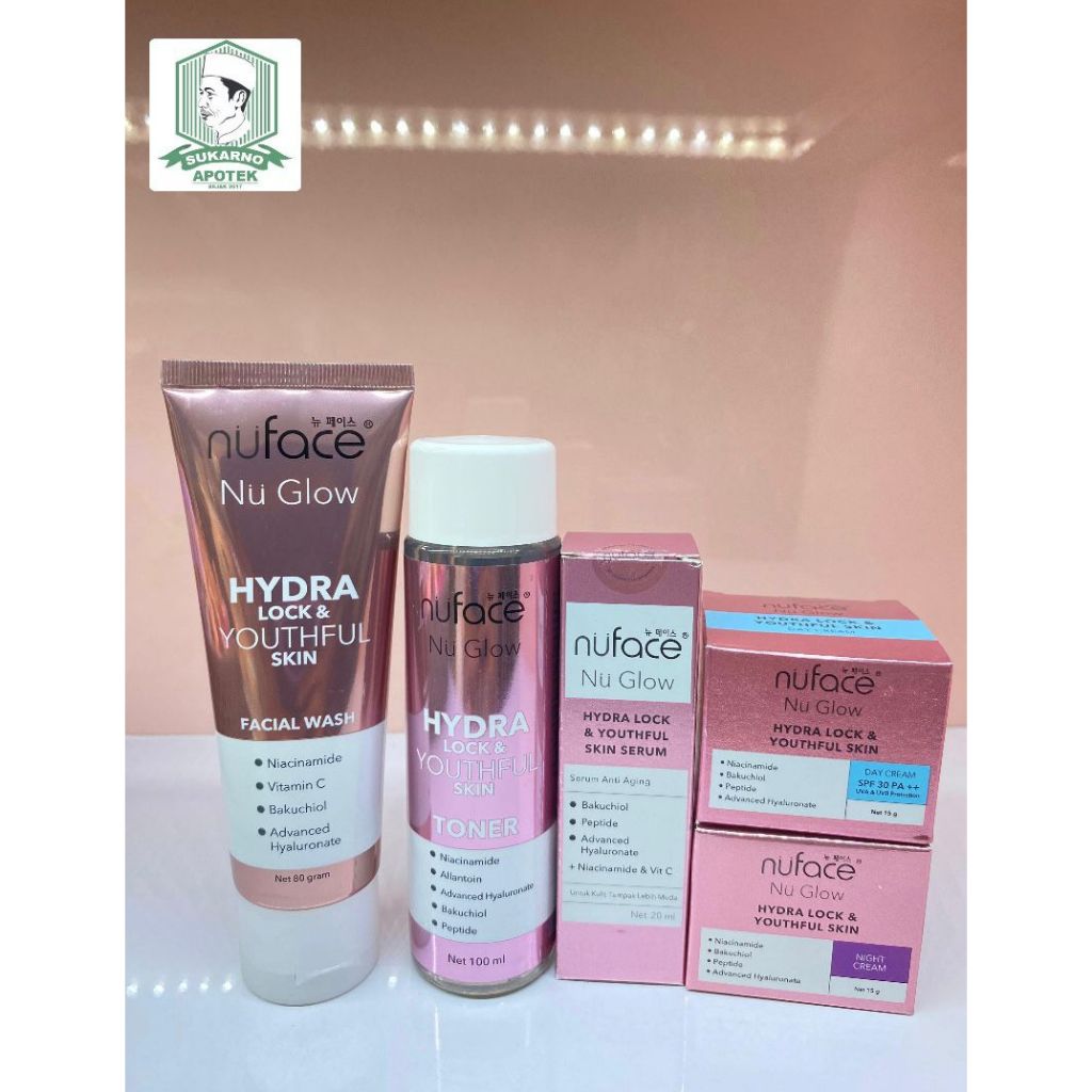 PAKET NUFACE NU GLOW HYDRA LOOK & YOUTHFUL SKIN