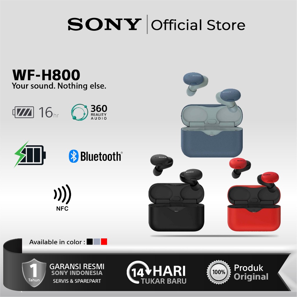 SONY WF-H800 Truly Wireless Earphone / H.ear in 3 TWS WF H800 / WFH800