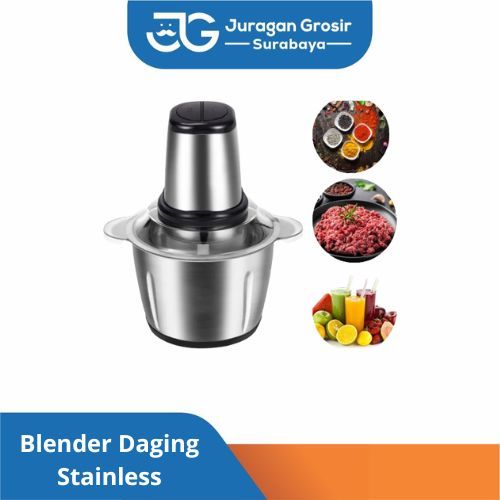(JG) Chooper / Blender Daging Stainless Steel Chooper Anti Karat
