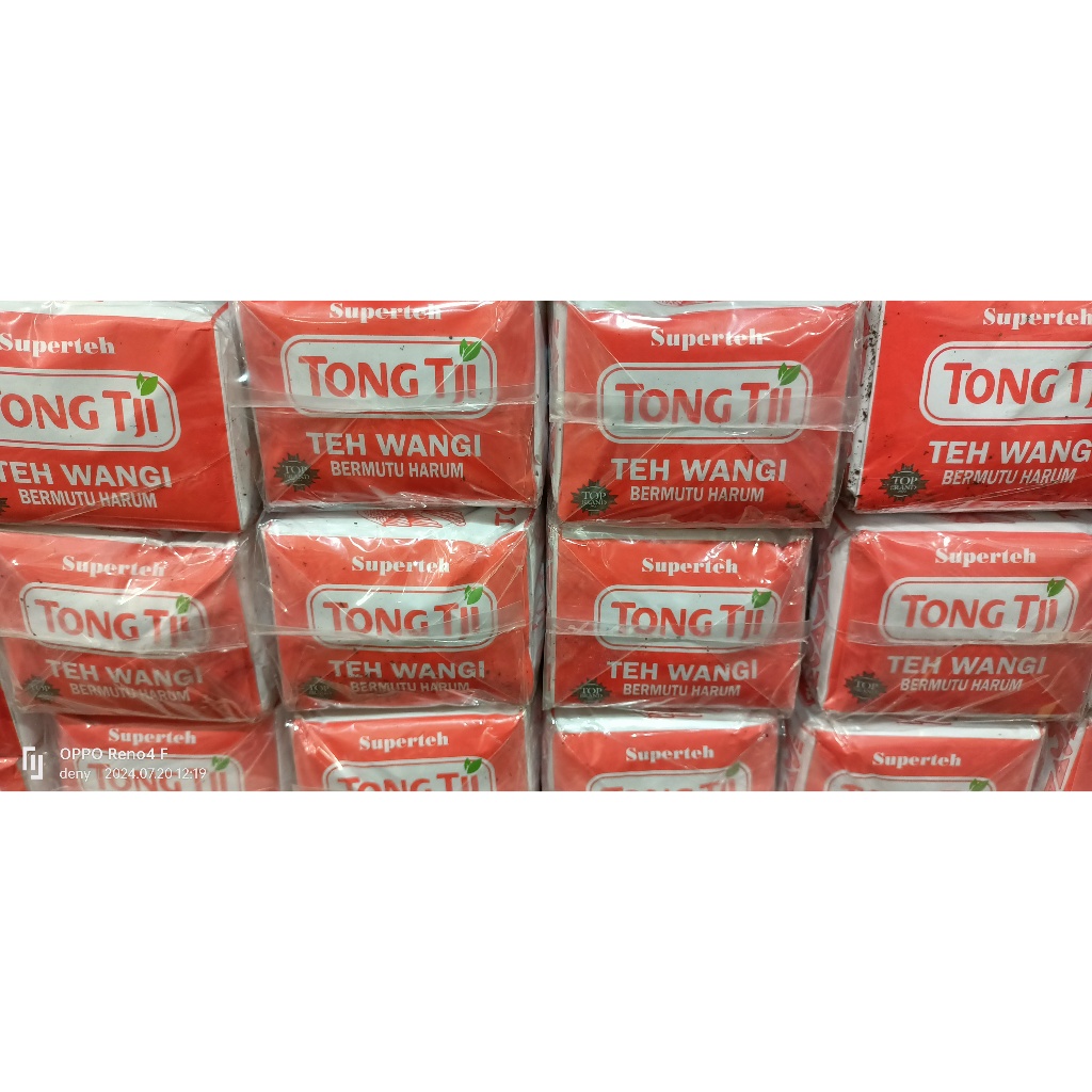 

Teh Tong Tji Super Bungkus Merah - Teh Wangi Teh Daun- Tong Tji 80 gram