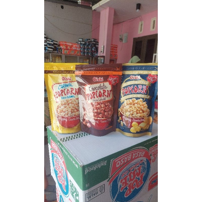 

oishi popcorn