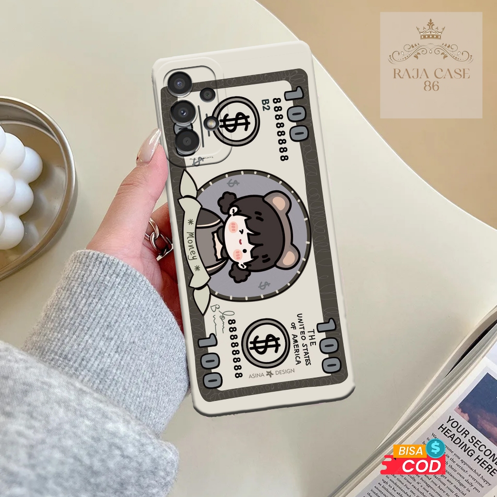 Case Samsung Galaxy A13 - Rajacase - casing Samsung A13 - Motif Softcace Cartoon - Pelindung handpho