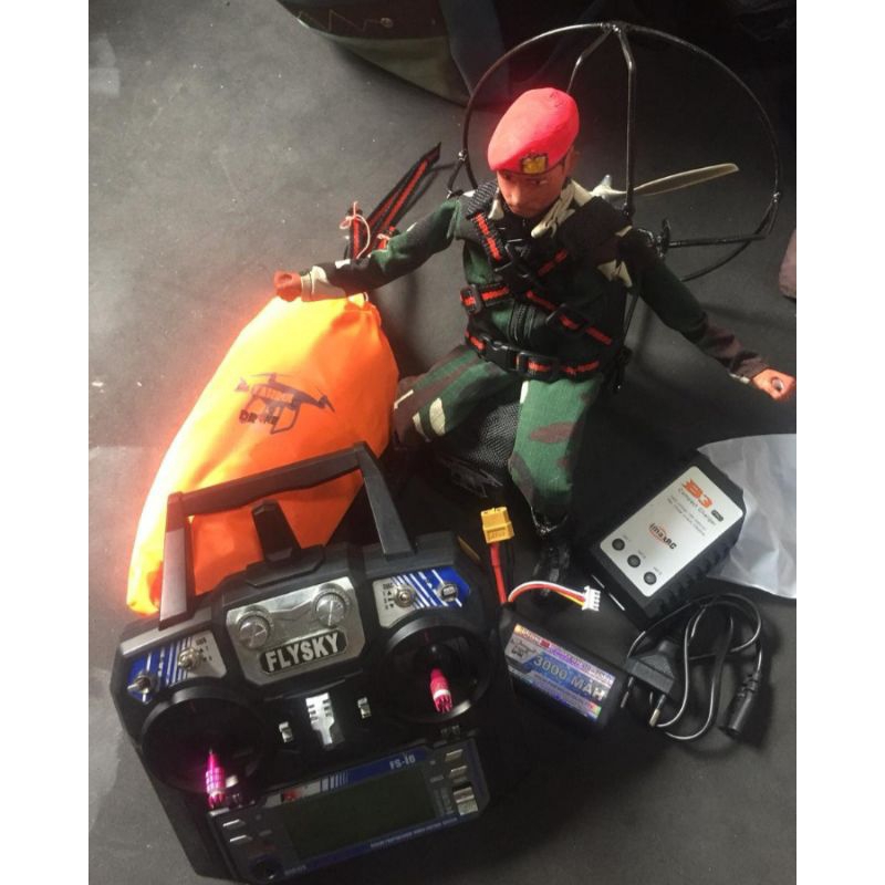 Paket Mabur 2 Meter Rc Paramotor plane drone pesawat