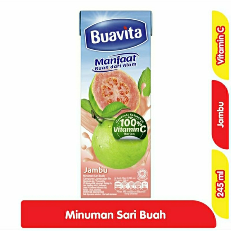 

Buavita Minuman Sari Buah Jambu 245 ml