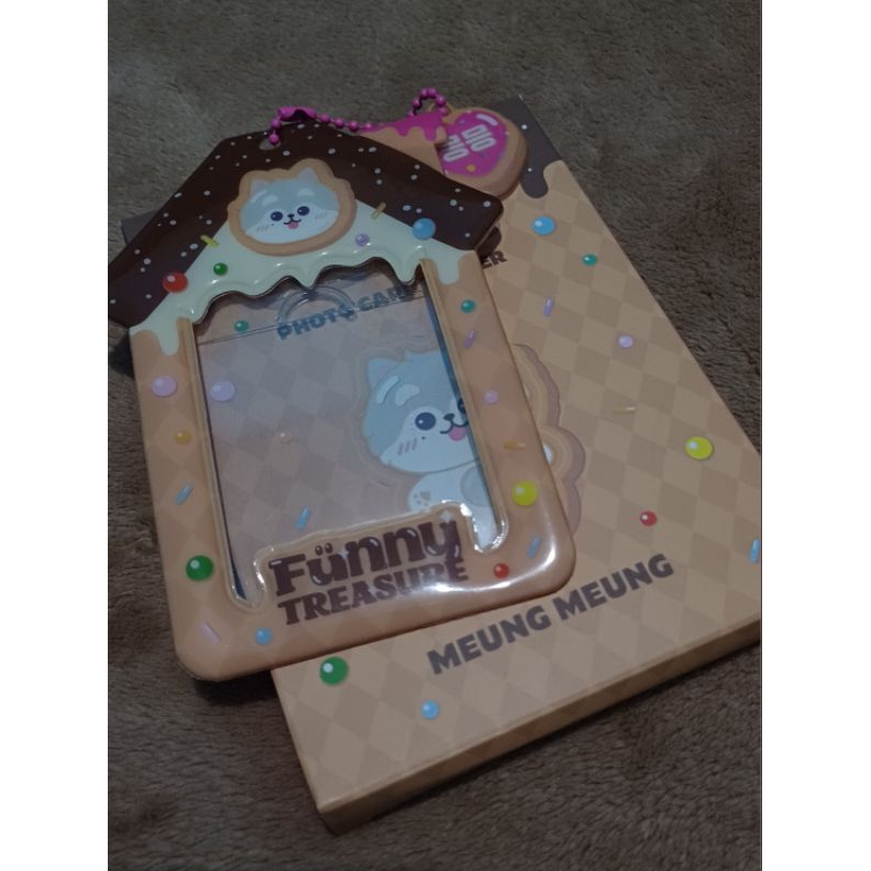 Photocard Holder Funny Treasure Meungmeung (include photocard)