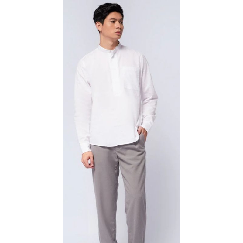 Kemeja Original Executive Shanghai Koko putih