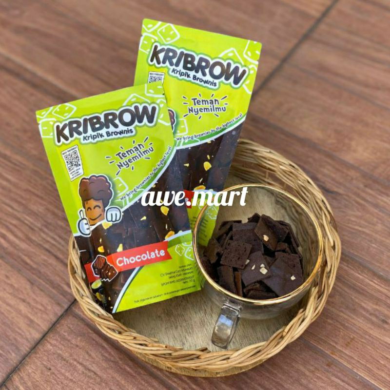 

{SPESIAL PROMO} Kripik Brownies Kribrow, cemilan sehat dan enak