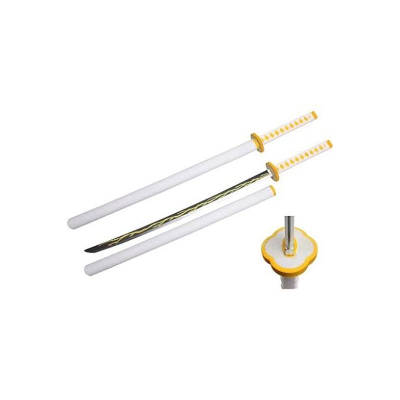 katana cosplay demon slayer zenitsu kimetsu no yaiba