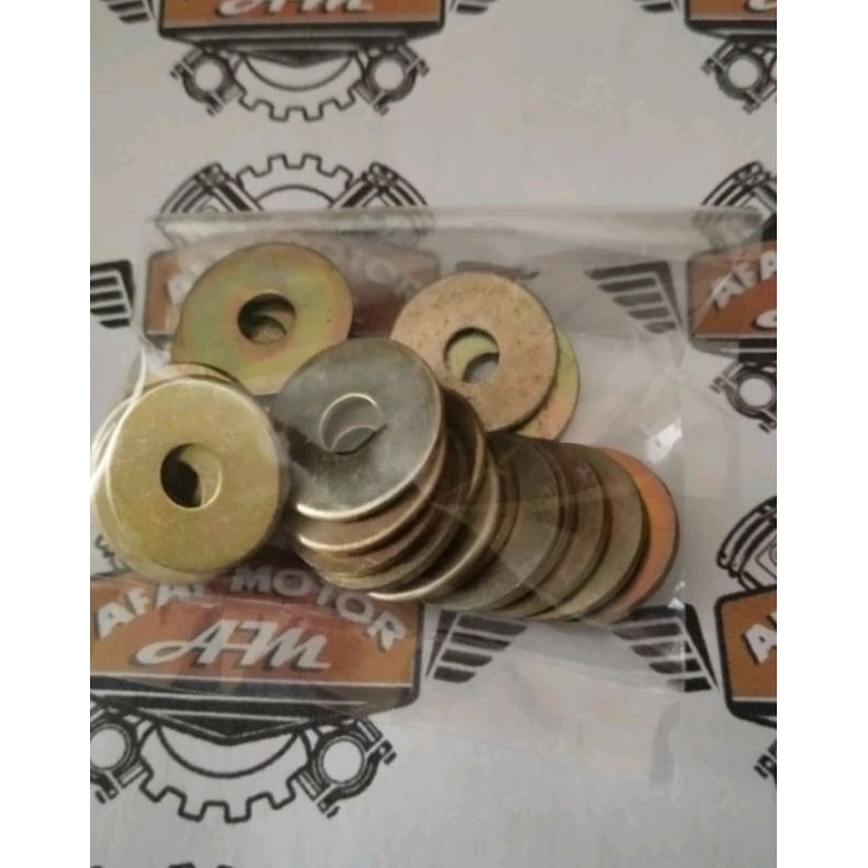 Ring plat 10 M6 Tebal  2MM Lebar (6 x 18)