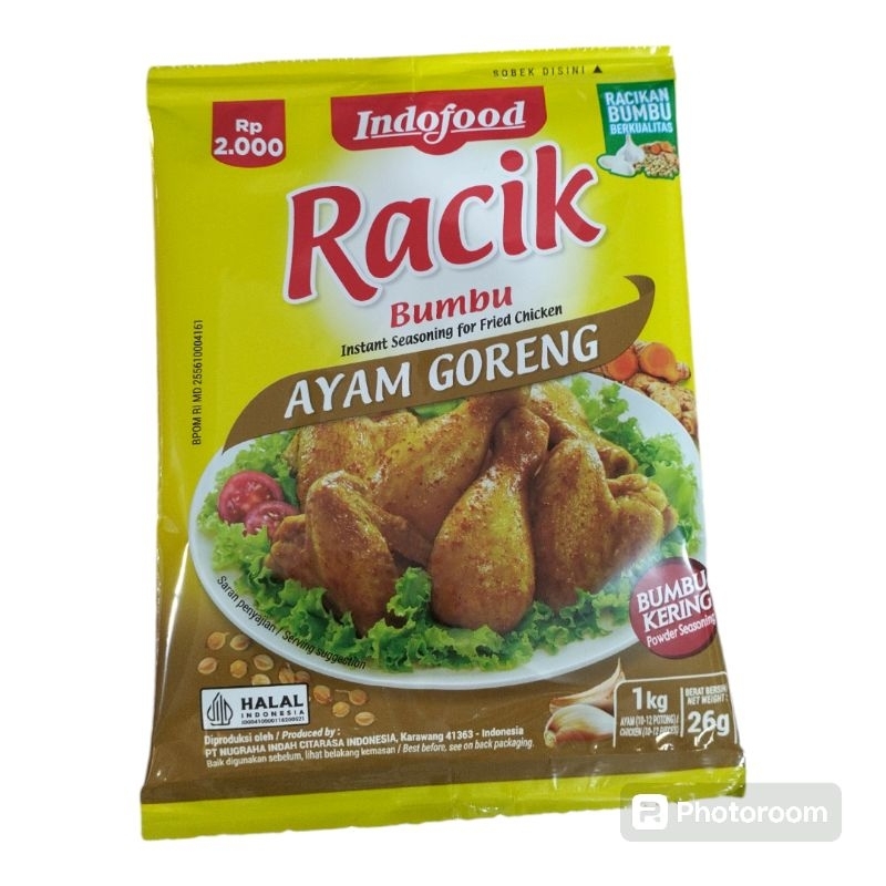 

Racik Bumbu Ayam Goreng 25g Indofood