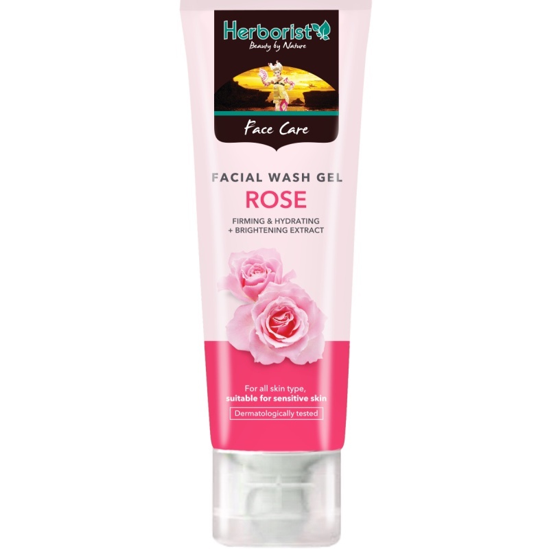 Herborist Facial Wash Gel Rose