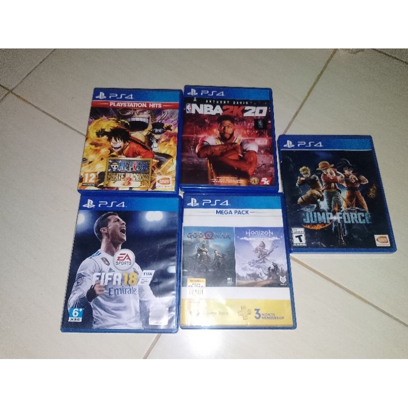 kaset/BD/PS4/borongan/mulus