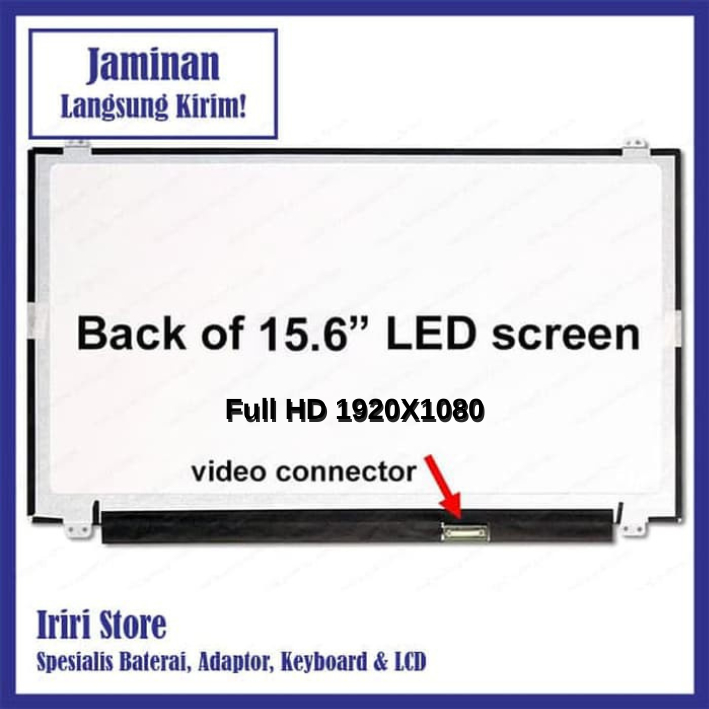 LED LCD Laptop Asus ROG 15.6 Inch Slim 30 Pin Full HD