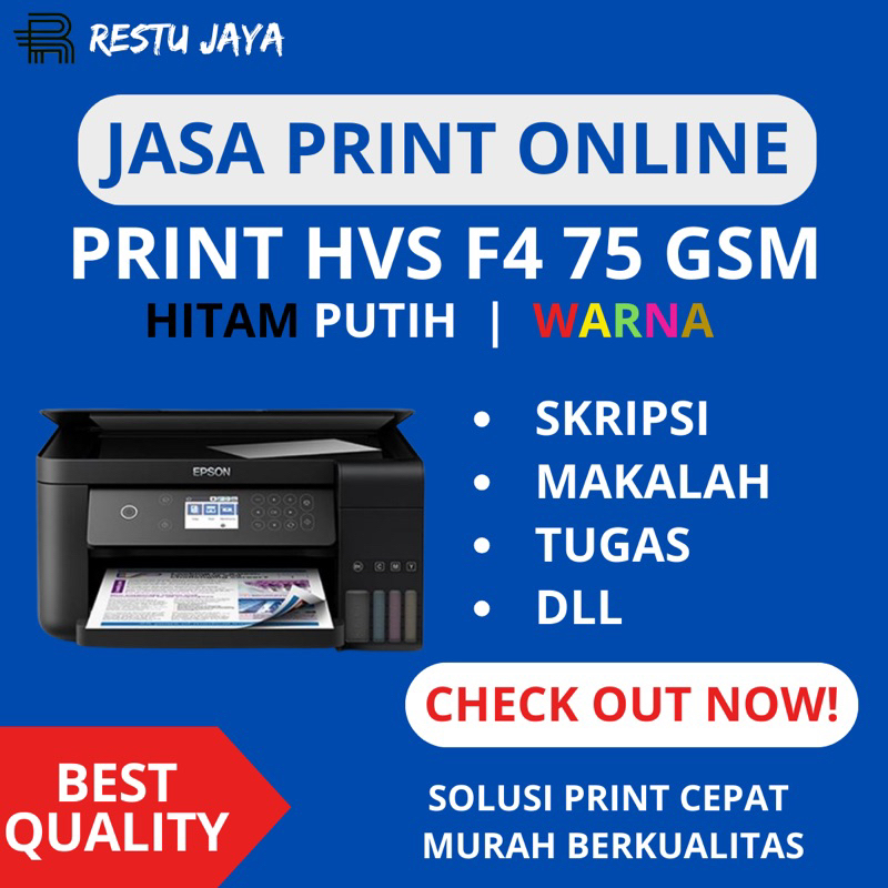 

PRINT ONLINE HVS F4 75Gsm