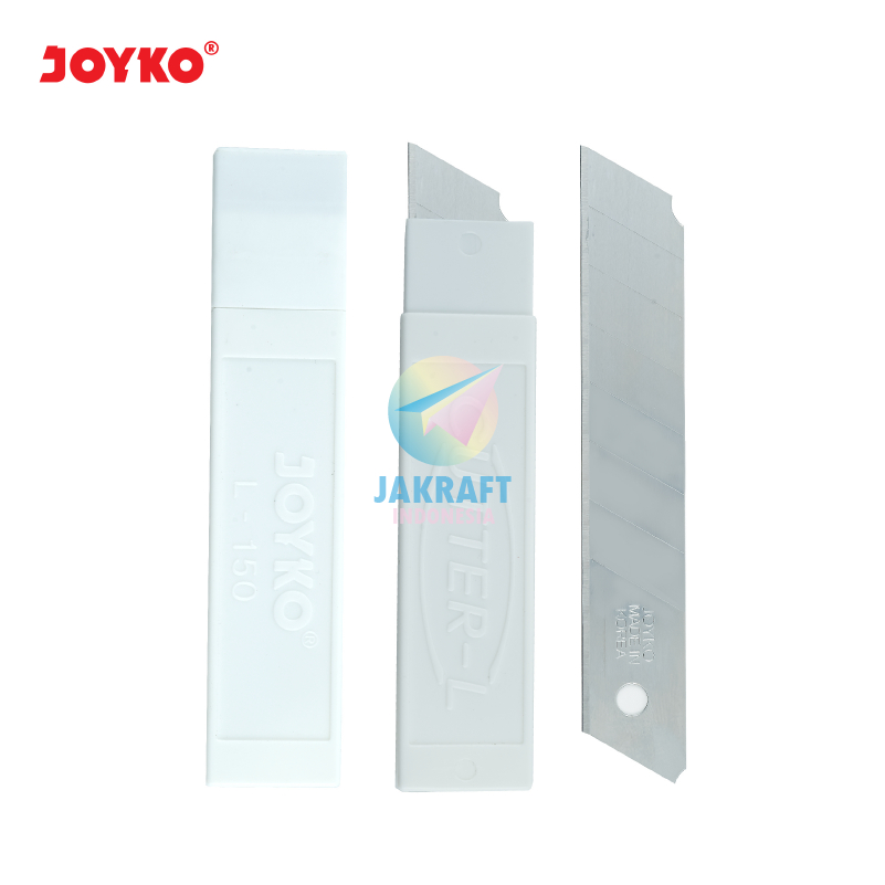 

(5 Pcs) JOYKO Cutter Blade L-150 Pisau Refill Isi Segala Macam Cutter Besar Seperti L-500