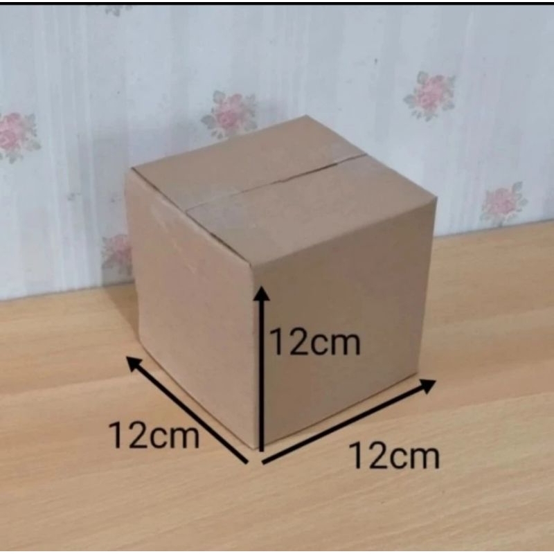 

kardus box packing ukuran 12×12×12 cm