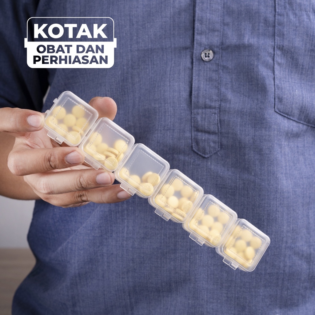 BOX SMALL KECIL 5 CM Tempat Penyimpan Serba GUNA - Ring Camera - MEMORY CARD - Memori SIM Ear Save P