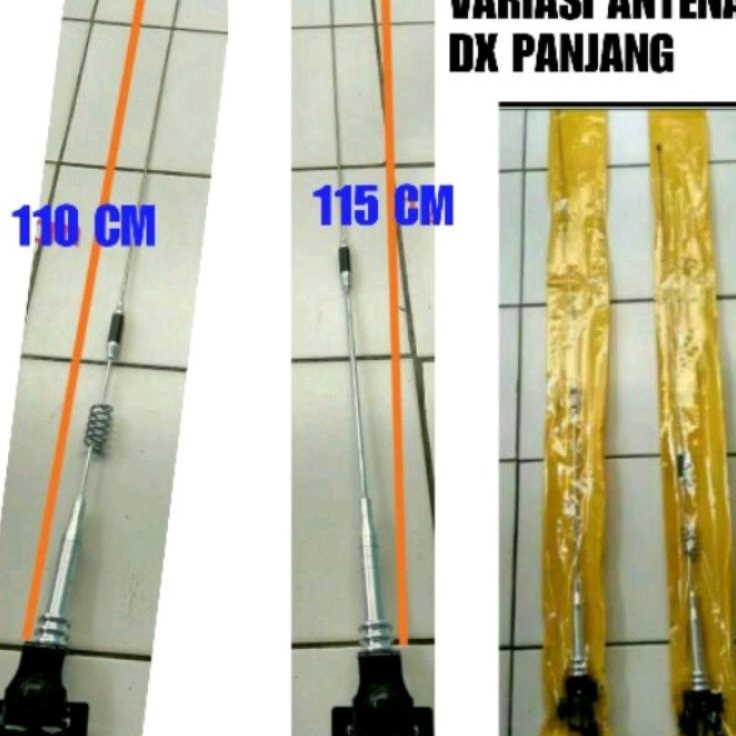 antena mobil panjang 1 meter antena dx antena mobil panjang universal model jepit antena besi ulir b