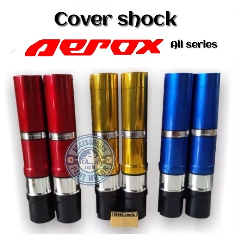 COVER SHOCK AEROX PERINDAH SHOCK DEPAN AEROX