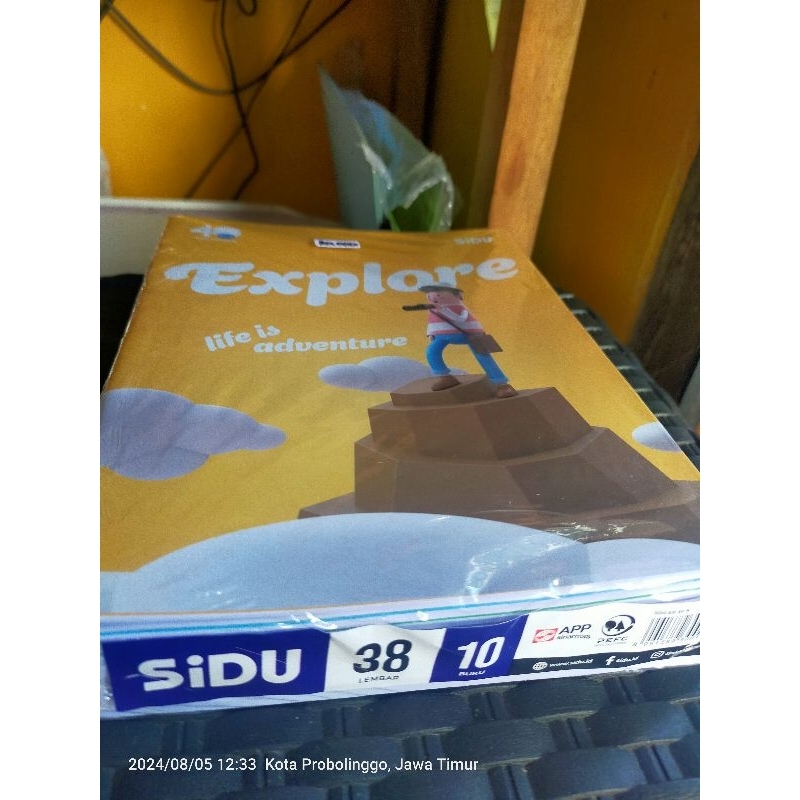 

Buku tulis sidu perpak isi 10