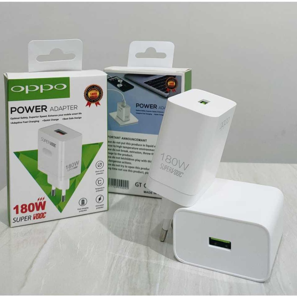 Travel Adaptor Batok Charger OPPO VOOC 18w Super Vooc
