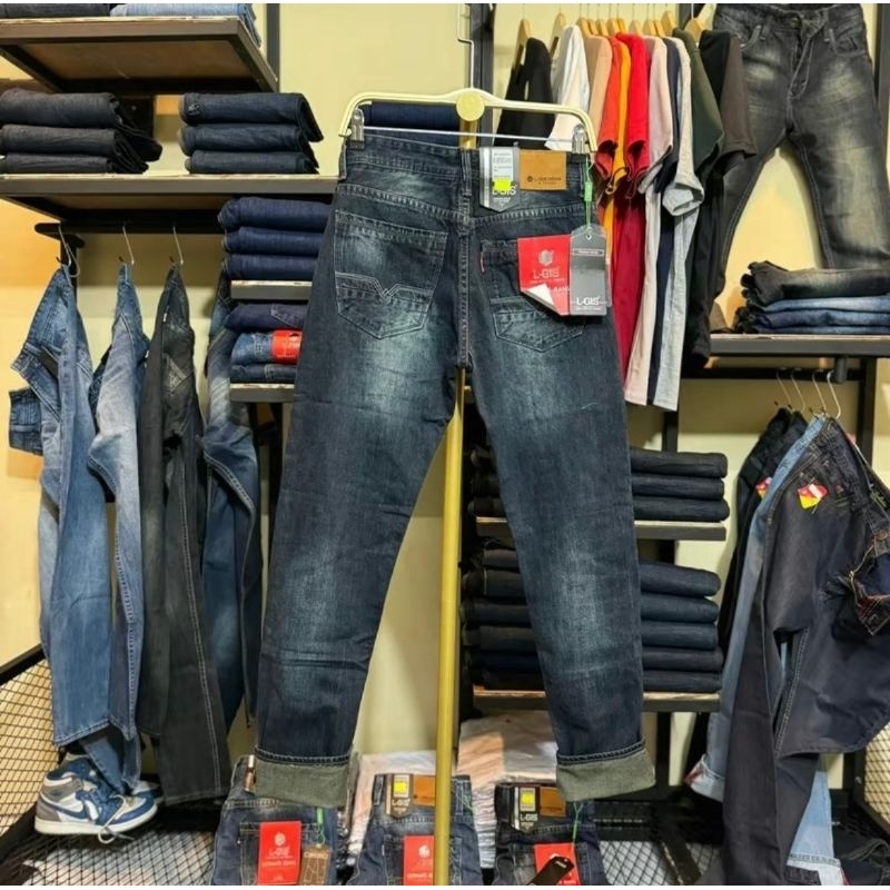 CELANA JEANS PRIA ORIGINAL LGS /CELANA PRIA TERLARIS COD