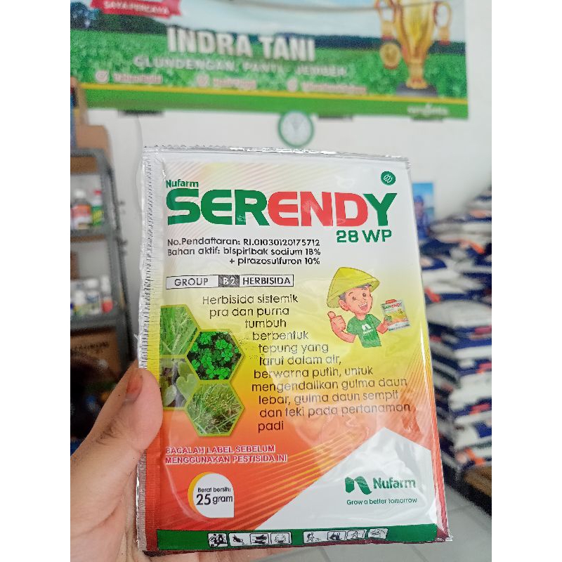 HERBISIDA PADI SERENDY - 25GRAM