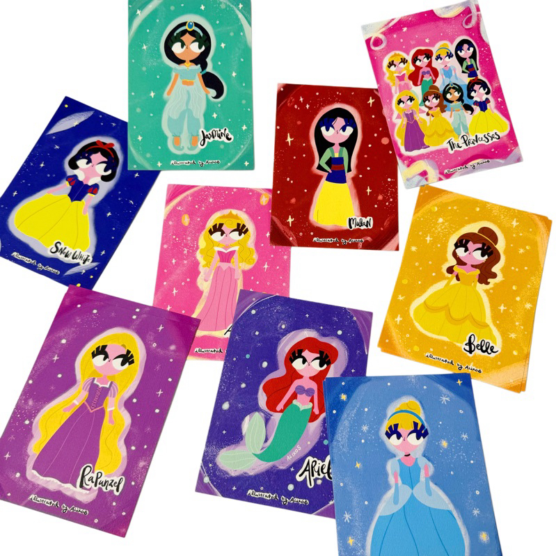 

Art Print The Princess A6 by Alixos