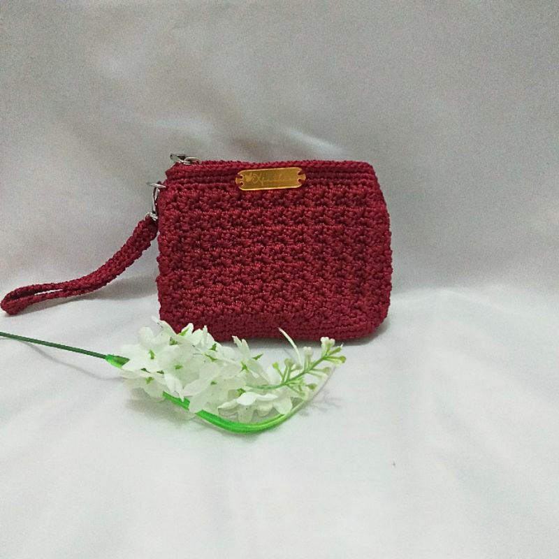 Dompet Koin Rajut Handmade