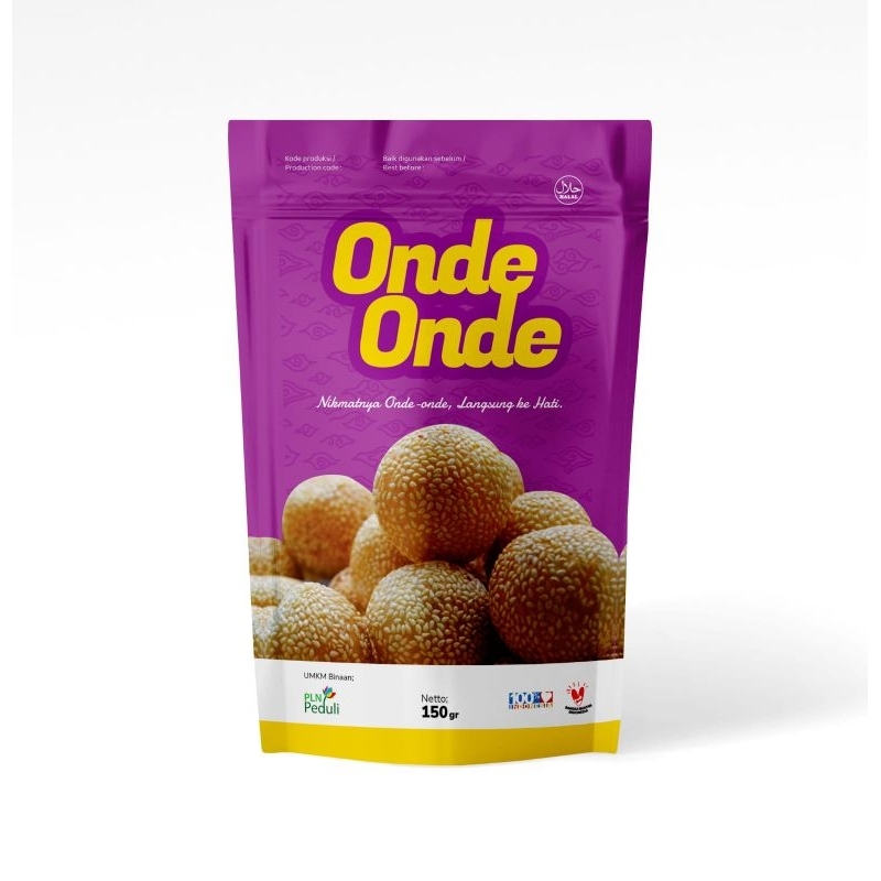 

Onde onde jajanan 150 gram