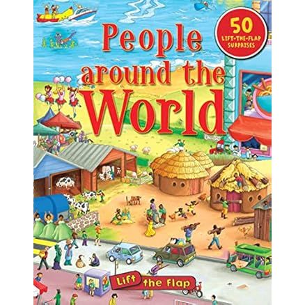 People Around the World Lift-the-Flap Board book