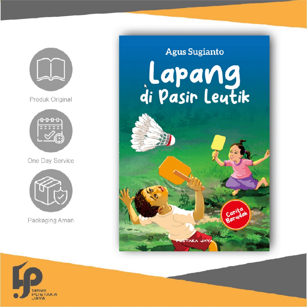 Buku Anak Berbahasa Sunda - Lapang di Pasir Leutik - Agus Sugianto