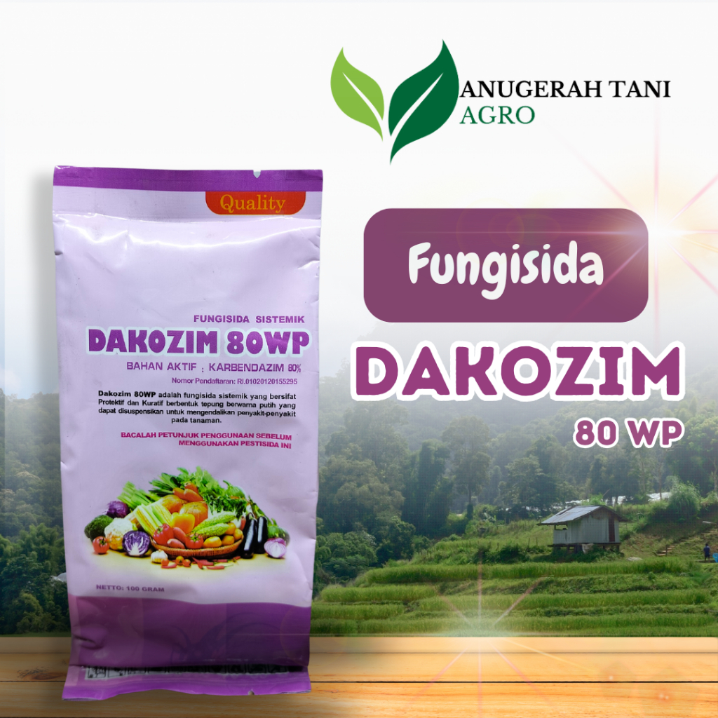 Fungisida Sistemik DAKOZIM 80 WP Mengatasi Penyakit Patek Tanaman Cabe