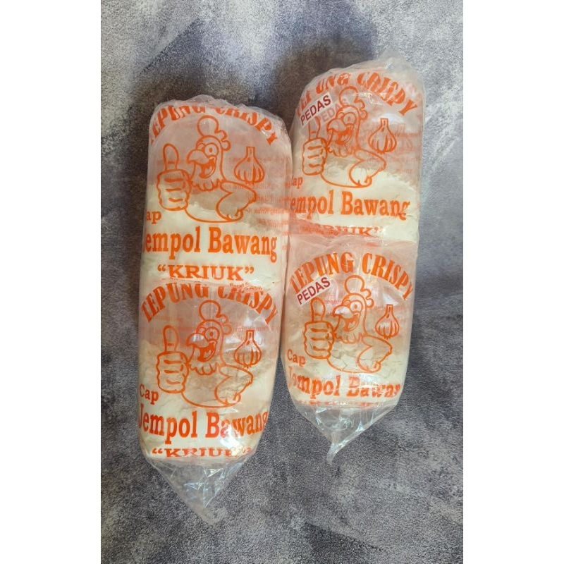 

Tepung Crispy Cap Jempol Bawang serbaguna 90gr