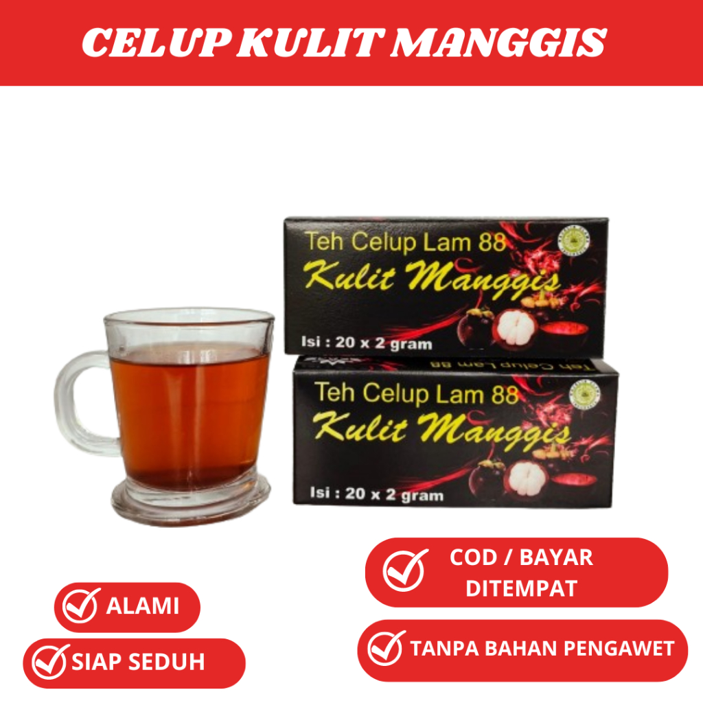 

TEH CELUP MERK LAM88 | TEH CELUP KULIT MANGGIS | TEH CELUP ROSELLA | TEH CELUP SARANG SEMUT