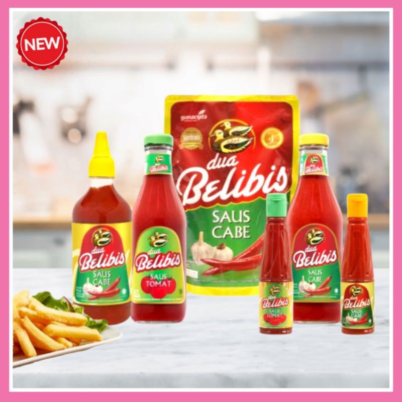 

Dua Belibis Saus Cabe/Saus Tomat 135ml/535 ml/1000ml