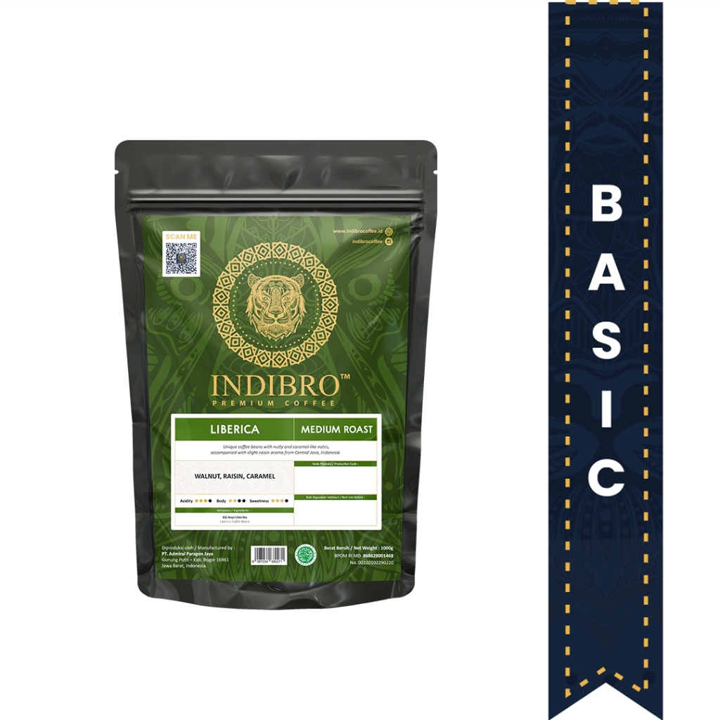 

Kopi INDIBRO LIBERICA - 1kg
