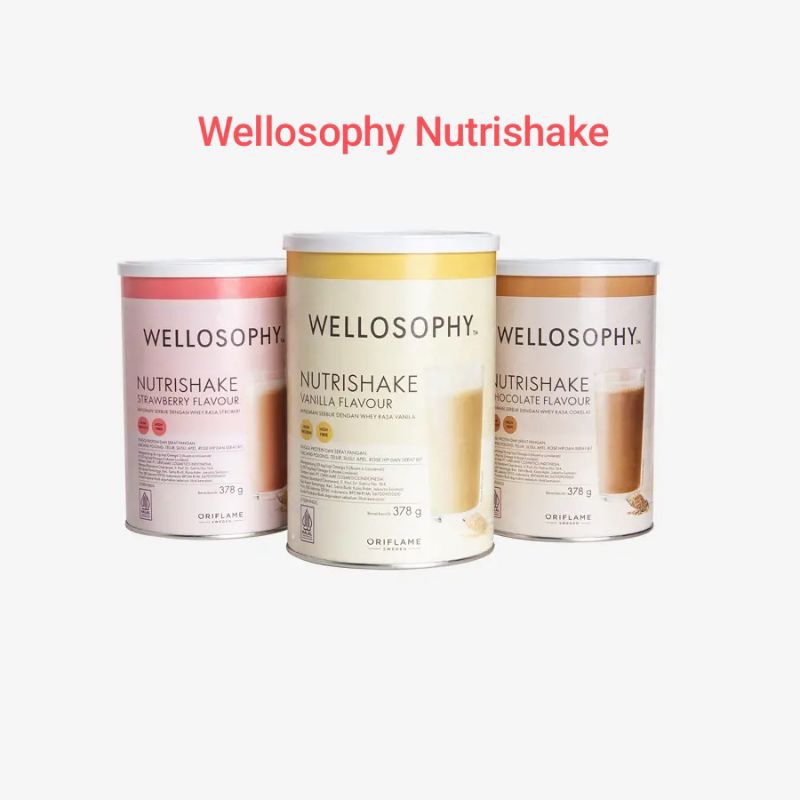 

Wellosophy Nutrishake Strawberry Flavour//Smart Shaker Bottle