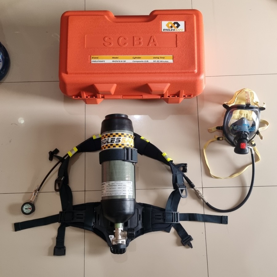 Breathing Apparatus SCBA Composite 6.8L / Scba Composite Cylinder Original Murah Promo