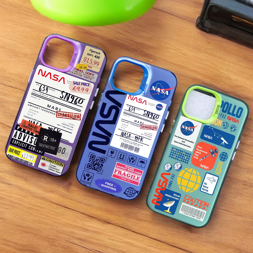 So Cool Case Iphone 15 14 13 12 11 Pro Max - [SC5] Casing Iphone Xr X Xs Max Motif Nasa