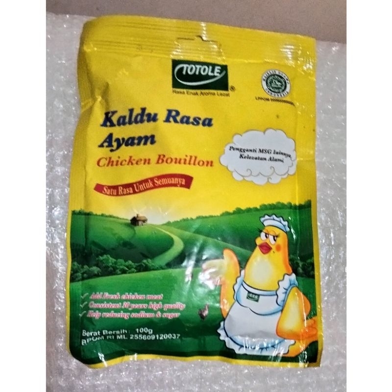 

TOTOLE KALDU RASA AYAM / Chicken Bouillon / MSG / Micin / Kaldu Ayam / Penambah Rasa / Penyedap Rasa / Bumbu Masak