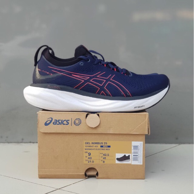 Sepatu Lari Pria Asics Gel Nimbus 25 Original BNIB