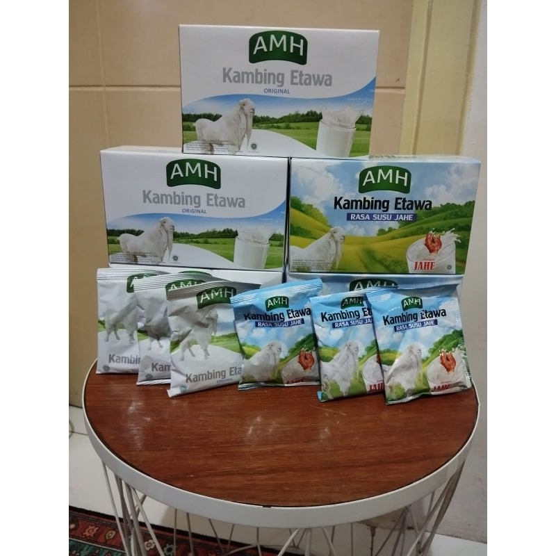 

susu kambing etawa AMH Original isi 10 sachet Full Cream