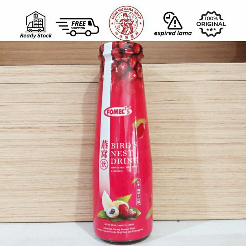 

BIRD NEST DRINK Minuman Sarang Burung walet 250ml FOMEC'S