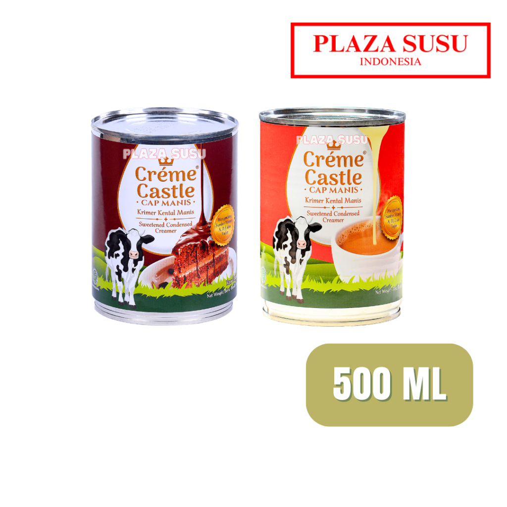 

SUSU KRIMER CREME CASTLE 500G KALENG SUSU KENTAL MANIS