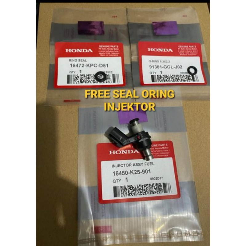 Injector Injektor Beat FI Lubang 6 Gress Original Asli Honda KEIHIN