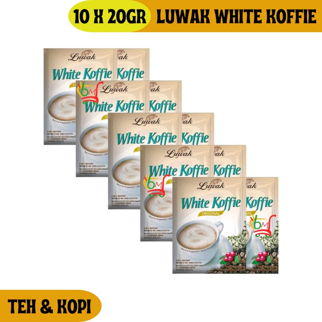 

Luwak White Koffie Original Kemasan Renceng