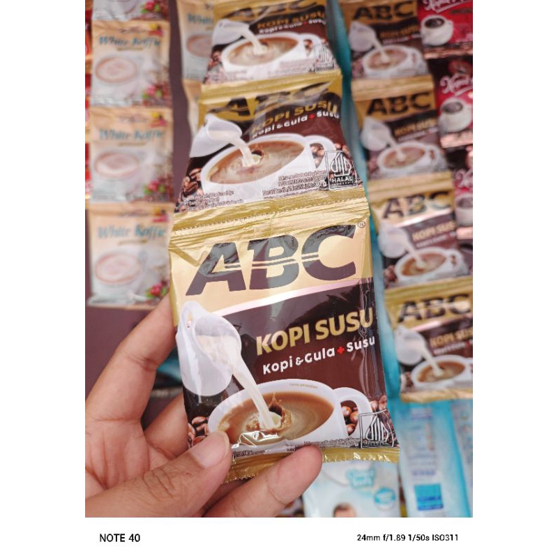 

kopi ABC susu bikin anda percaya diri